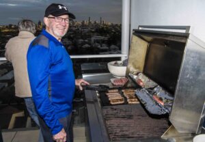 Riverfire Night on the rooftop
