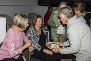 Riverfire Night on the rooftop